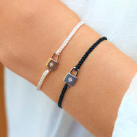 Lock Charm Bracelet Gallery Thumbnail