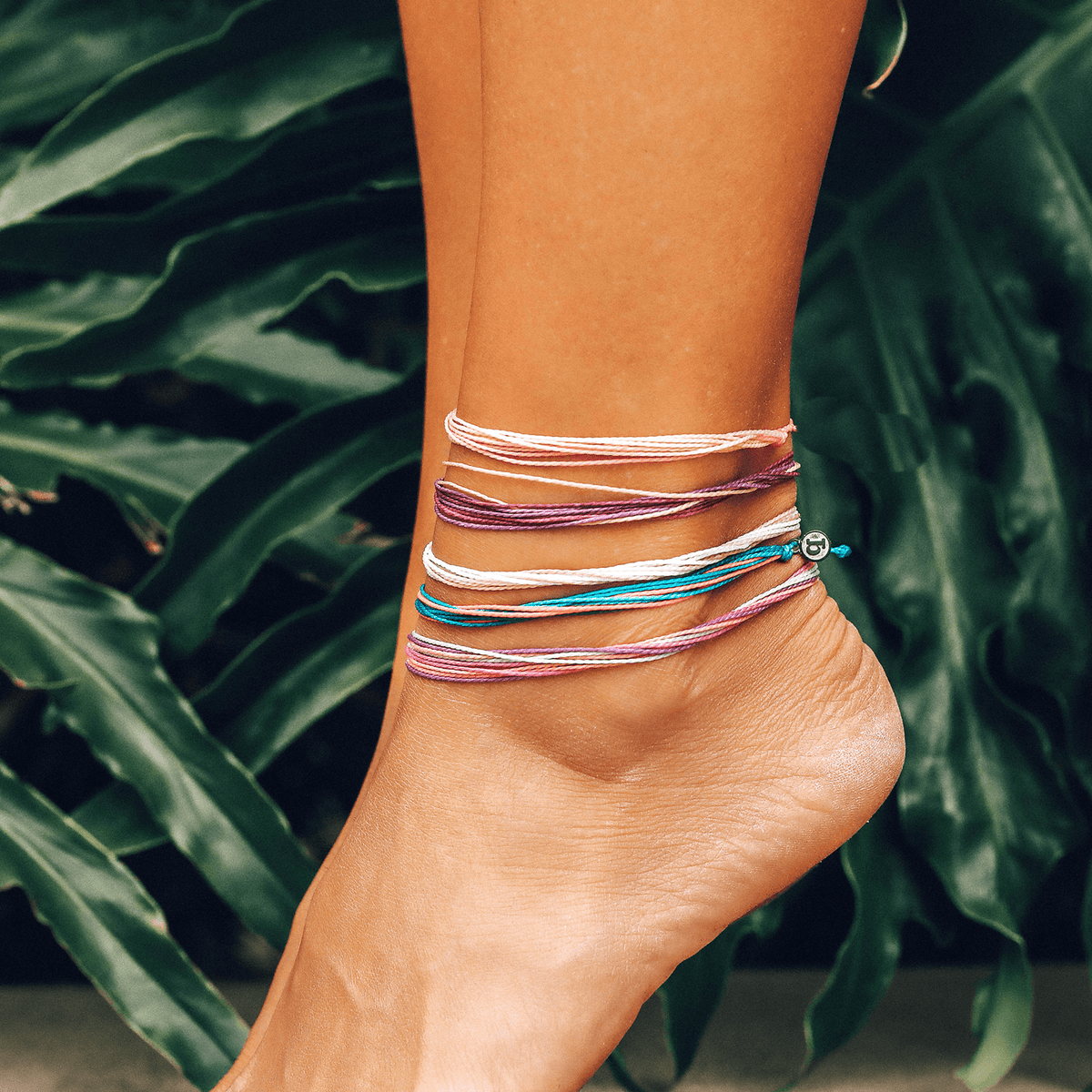 Purple Peak Anklet