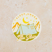 Sleep Under the Stars Sticker Gallery Thumbnail