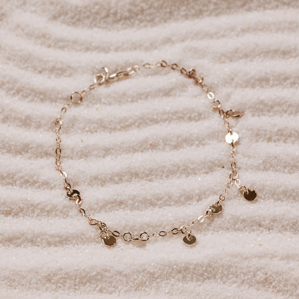 Mini Coin Drop Bracelet 2