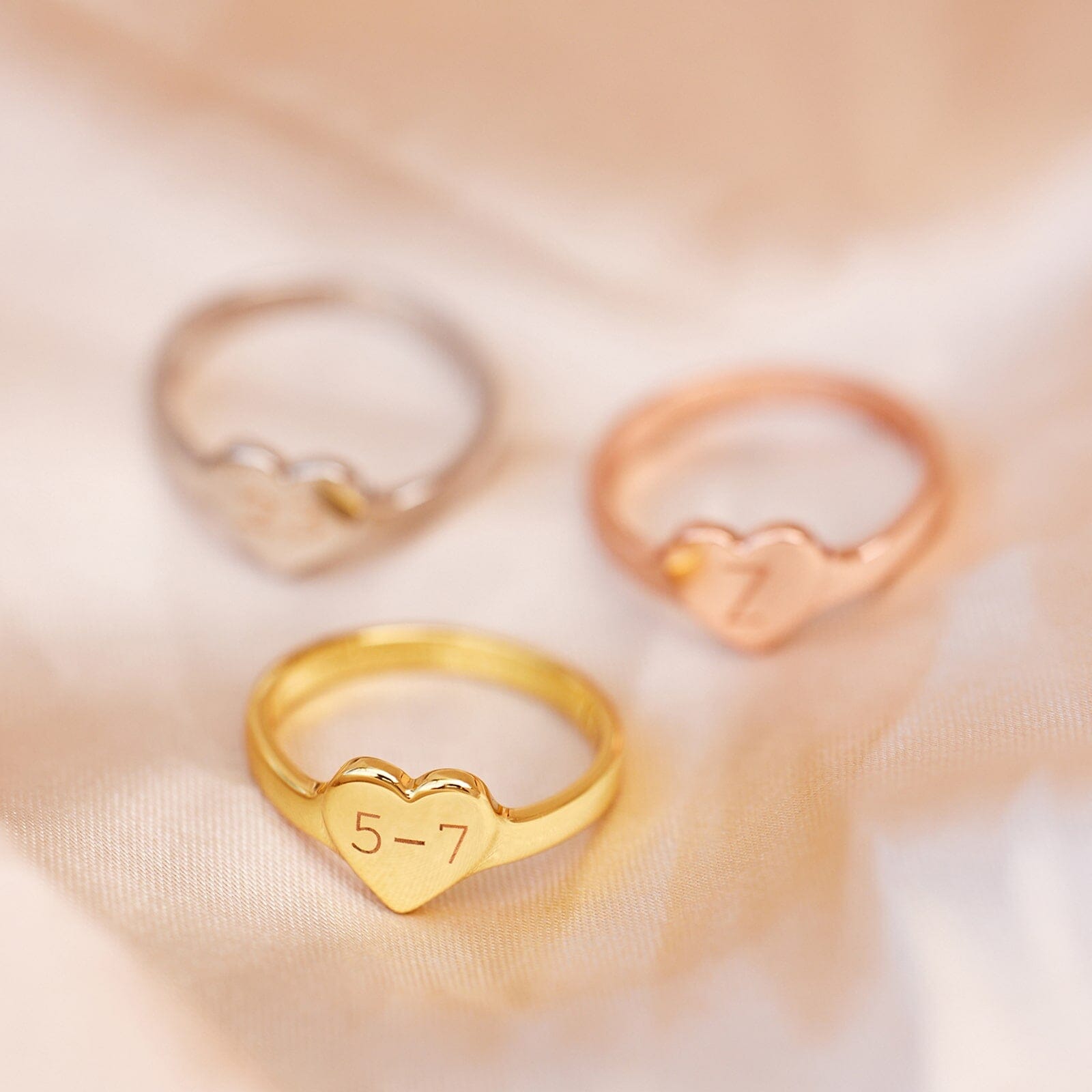 Love sales heart ring