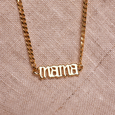 Mama Curb Chain Choker