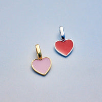 Harper Enamel Heart Charm Gallery Thumbnail