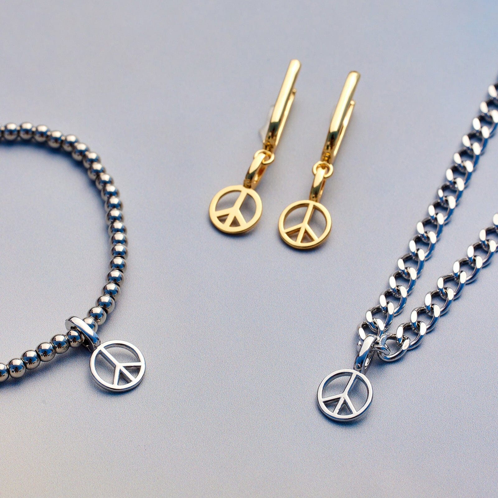 Peace sign store charms