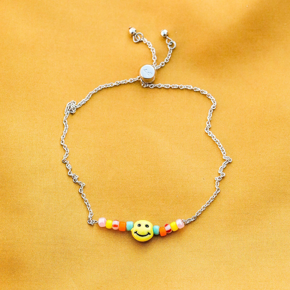 Happy Face Slider Bracelet 2