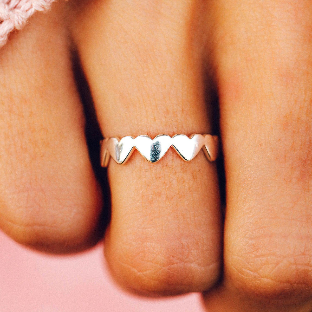 Wild Hearts Band Ring