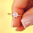 Iridescent Stone Ring