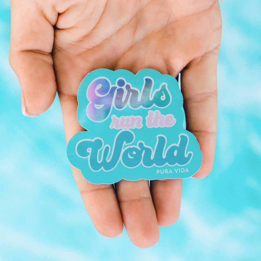 Girls Run the World Sticker 2