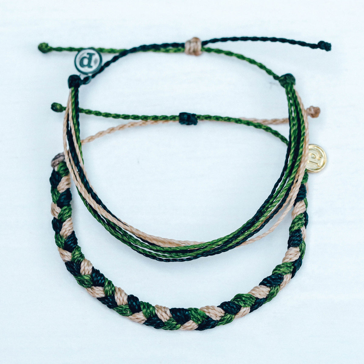 For the Troops Braided Bracelet