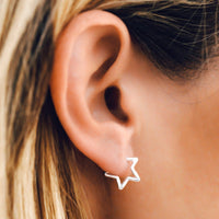 Seeing Stars Hoop Earrings Gallery Thumbnail