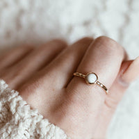 Boho Howlite Ring Gallery Thumbnail