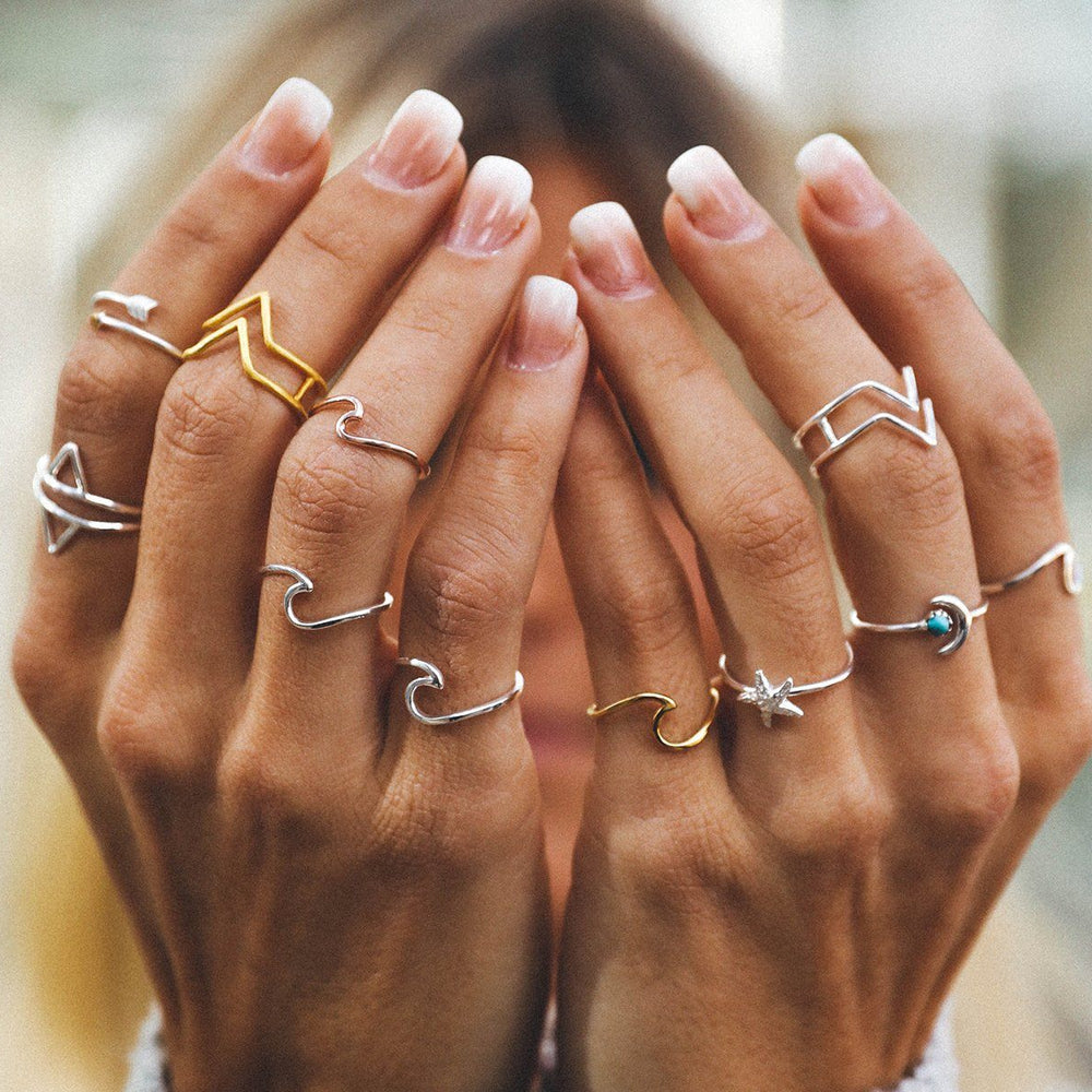 Double Arrow Ring 5