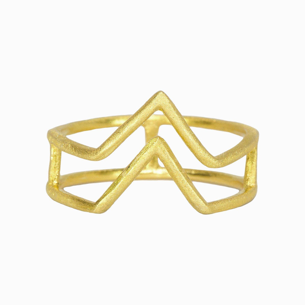 Double Arrow Ring 2