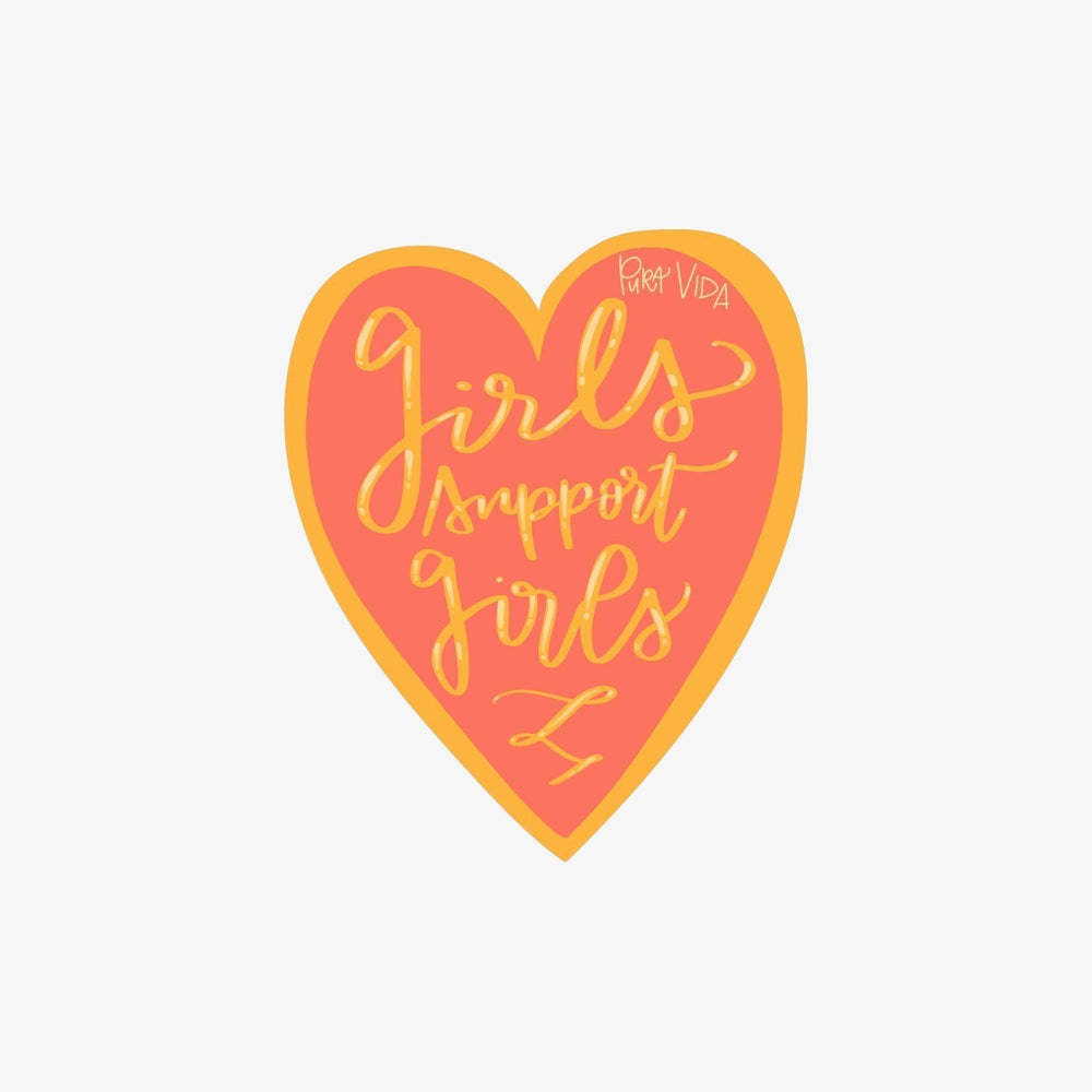 Girls Support Girls Sticker 1