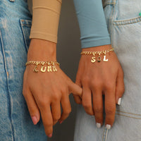 Harper Curb Chain Bracelet Gallery Thumbnail