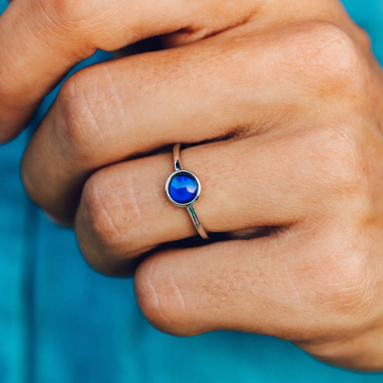 Navy blue clearance mood ring