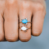 Opal Sea Turtle Ring Gallery Thumbnail