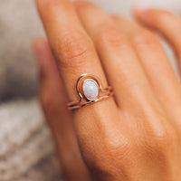 Crowned Opal Ring Gallery Thumbnail