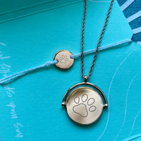 Engravable Double-Sided Spinner Necklace Gallery Thumbnail