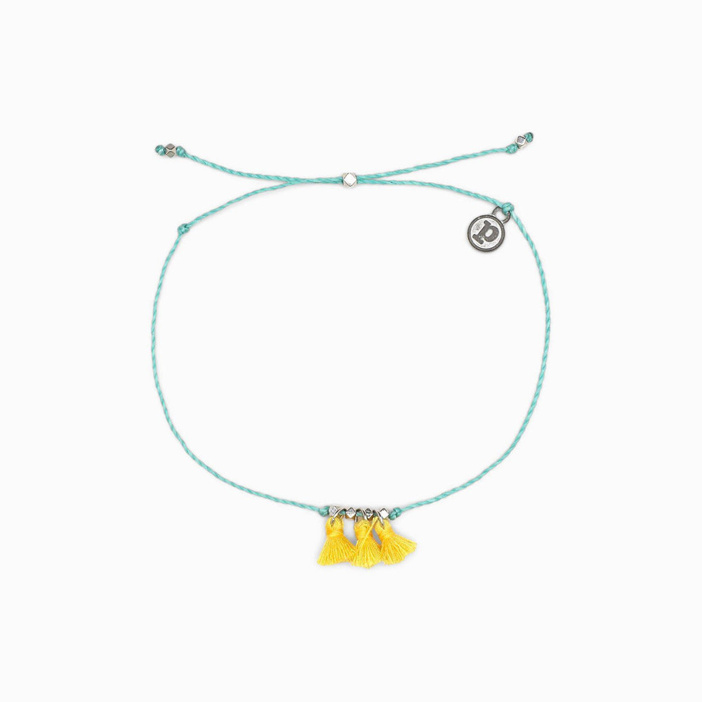 Triple Tassel Anklet 2