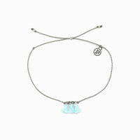 Triple Tassel Anklet