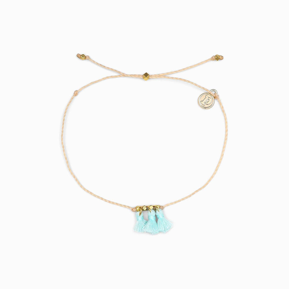 Triple Tassel Anklet 6