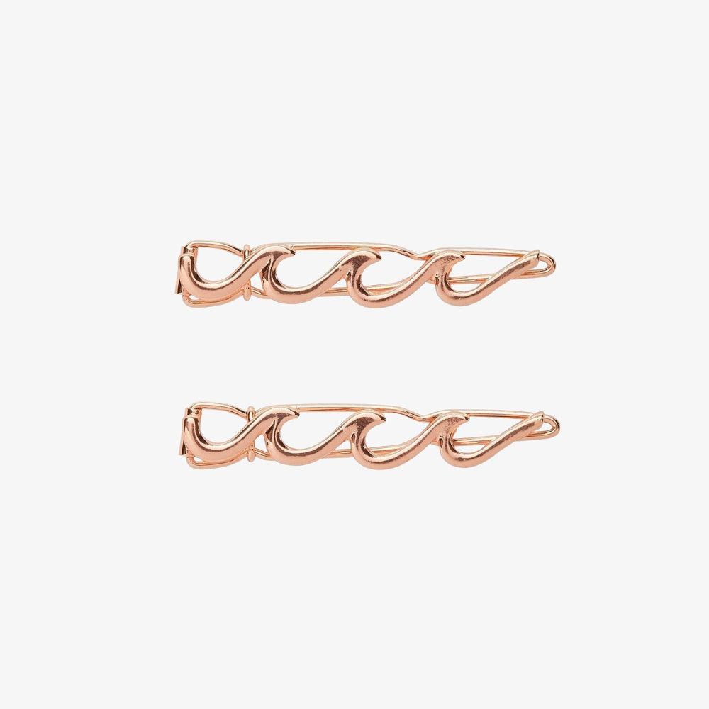 Wave Hair Barrettes (Set of 2) 1