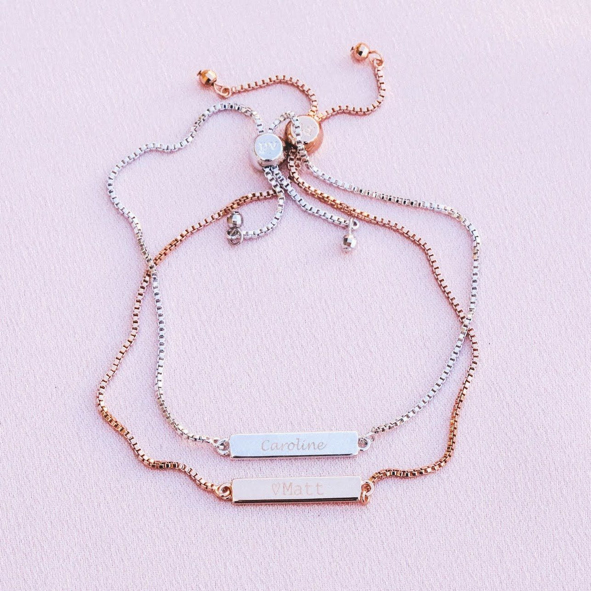 Engravable Double-Sided Bar Bracelet