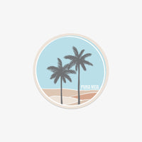 Sky Blue Palms Sticker Gallery Thumbnail