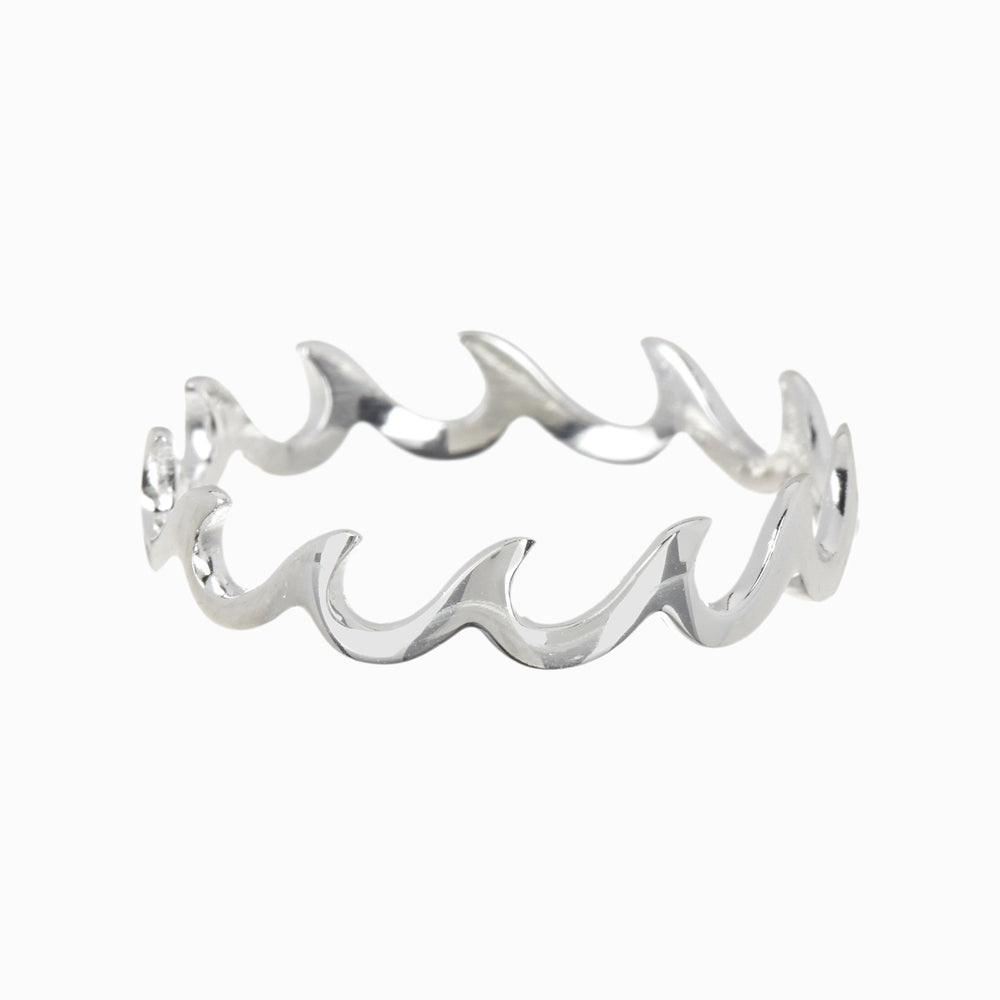 Wave Band Ring 2